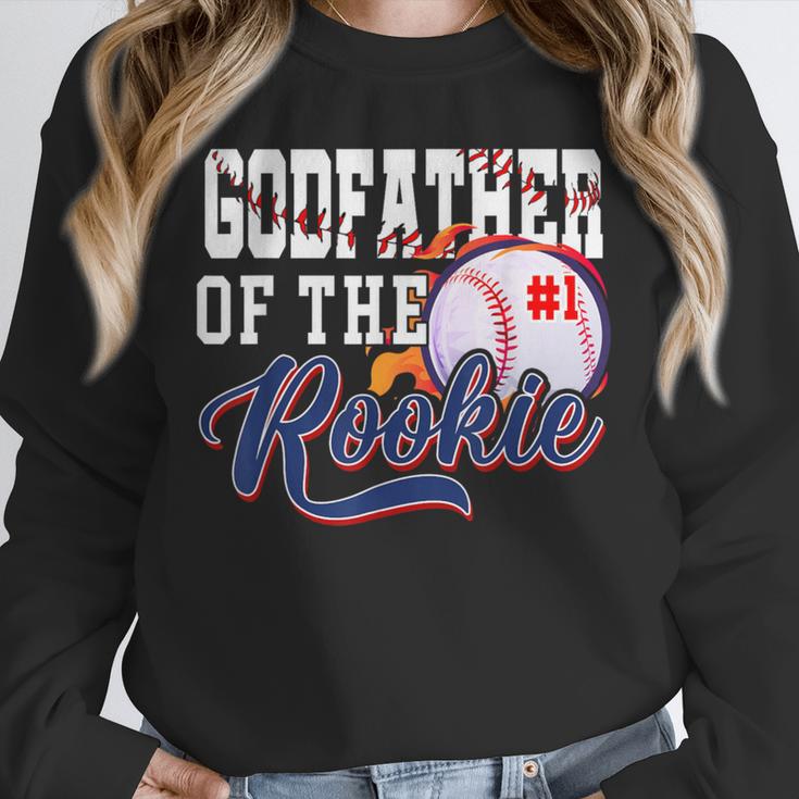 Godfather Rookie Of Year 1st Birthday Baseball Theme Unisex Sweatshirt Godfather Rookie Of Year 1st Birthday Baseball Theme Unisex Sweatshirt