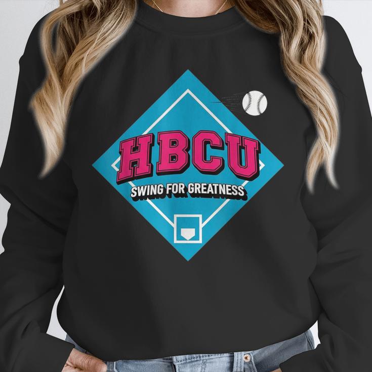 HBCU Swing For Greatness Baseball Softball College Apparel Unisex Sweatshirt HBCU Swing For Greatness Baseball Softball College Apparel Unisex Sweatshirt