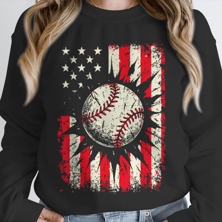 Ice Cream Baseball Drip Respect The Drip Youth Boy Baseball Unisex Sweatshirt