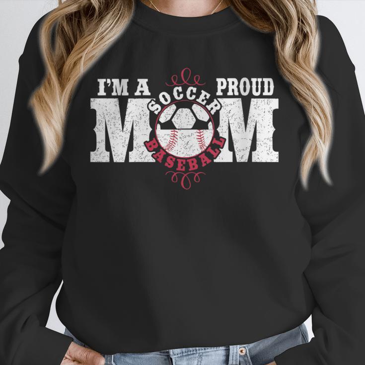 I'm a Proud Soccer Baseball Mom Unisex Sweatshirt