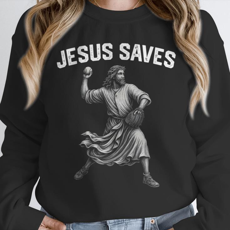 Jesus Saves Shirt Religious Christian Faith Baseball Unisex Sweatshirt Jesus Saves Shirt Religious Christian Faith Baseball Unisex Sweatshirt