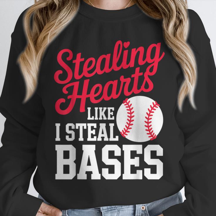 Kids Stealing Hearts Cute Baseball Boys Unisex Sweatshirt Kids Stealing Hearts Cute Baseball Boys Unisex Sweatshirt