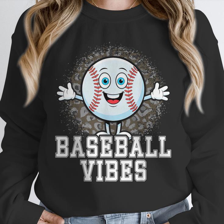Leopard Baseball Vibes Game Day Softball Life Mom Unisex Sweatshirt Leopard Baseball Vibes Game Day Softball Life Mom Unisex Sweatshirt