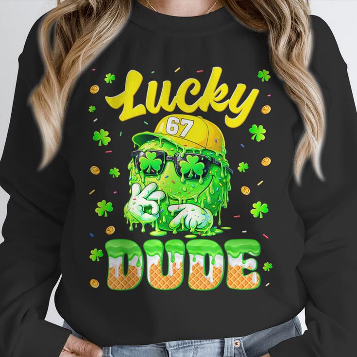 Lucky Dude Drip Baseball Shamrock St Patrick Men Boy Youth Unisex Sweatshirt Lucky Dude Drip Baseball Shamrock St Patrick Men Boy Youth Unisex Sweatshirt