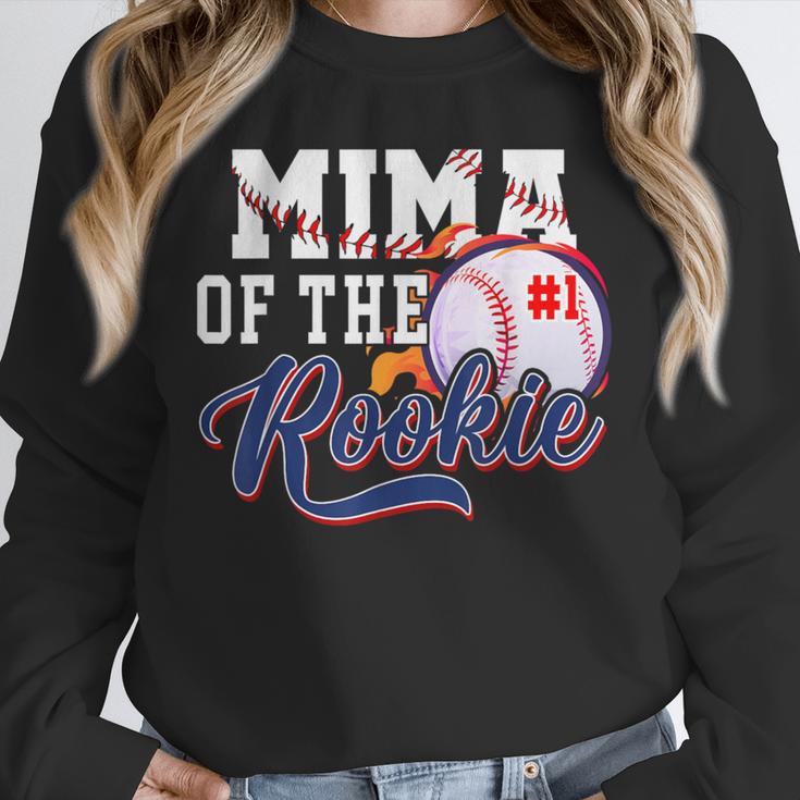 Mima Rookie Of Year 1st Birthday Baseball Theme Matching Unisex Sweatshirt Mima Rookie Of Year 1st Birthday Baseball Theme Matching Unisex Sweatshirt