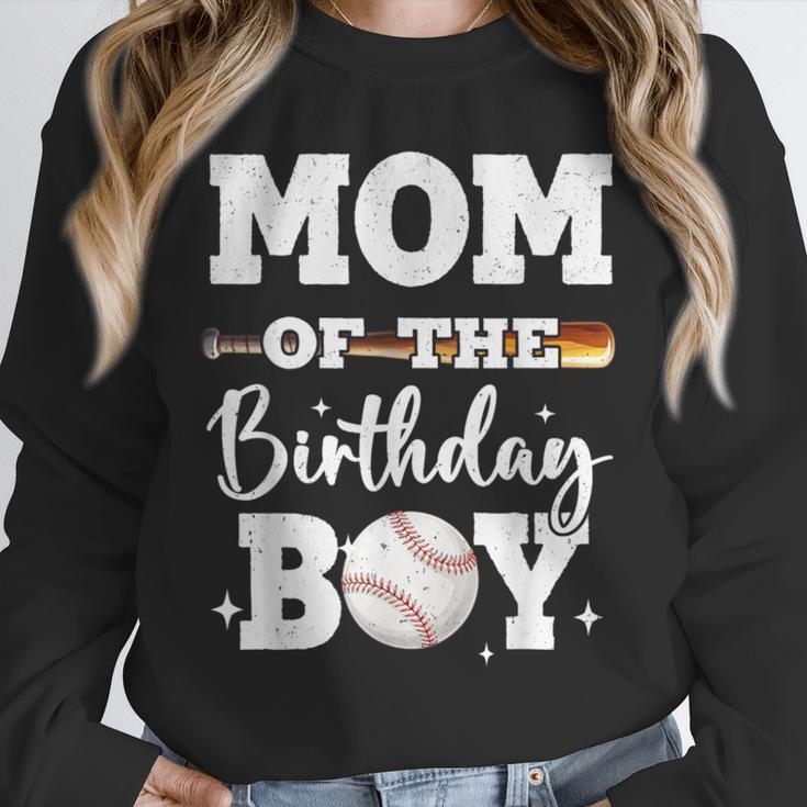 Mom Of The Birthday Boy Baseball Bday Family Unisex Sweatshirt Mom Of The Birthday Boy Baseball Bday Family Unisex Sweatshirt