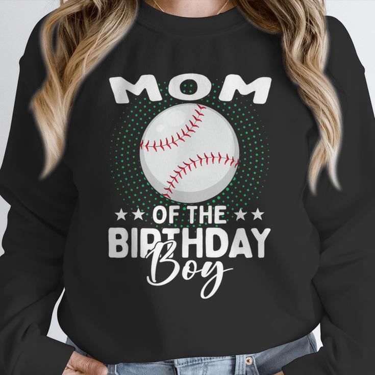 Mom Of The Birthday Boy Baseball Player Birthday Unisex Sweatshirt Mom Of The Birthday Boy Baseball Player Birthday Unisex Sweatshirt
