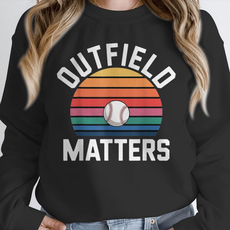 Outfield Matters Baseball Outfielder Athlete Sports Unisex Sweatshirt Outfield Matters Baseball Outfielder Athlete Sports Unisex Sweatshirt