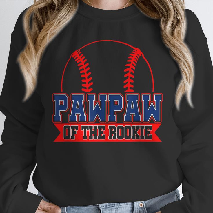 Pawpaw Rookie Of Year 1st Birthday Baseball Theme Matching Unisex Sweatshirt