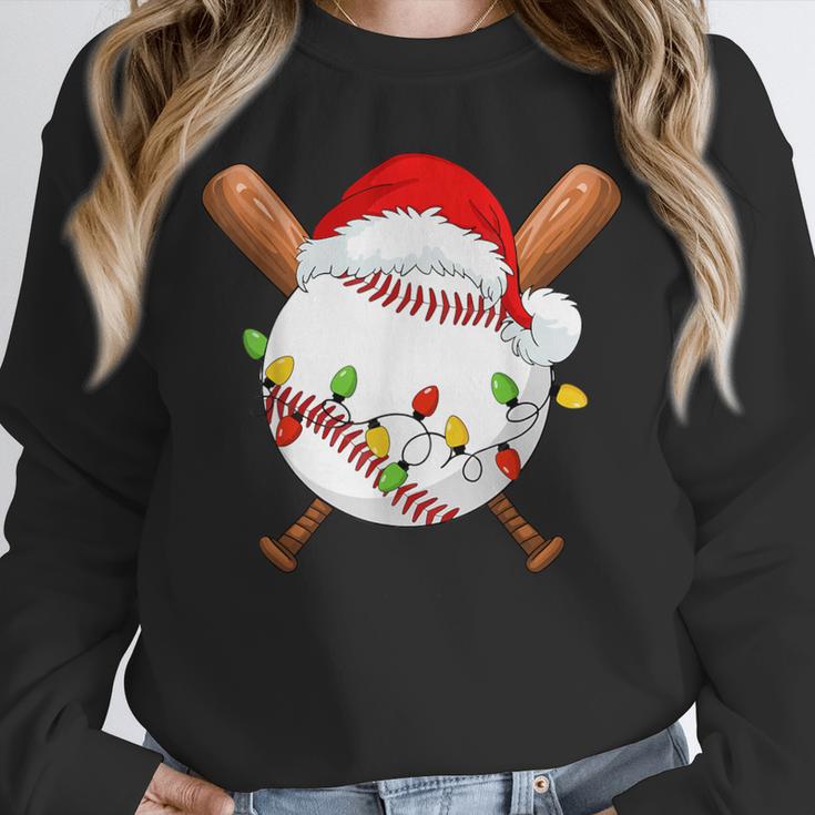 Santa Sports For Men Boys Christmas Baseball Player Unisex Sweatshirt Santa Sports For Men Boys Christmas Baseball Player Unisex Sweatshirt