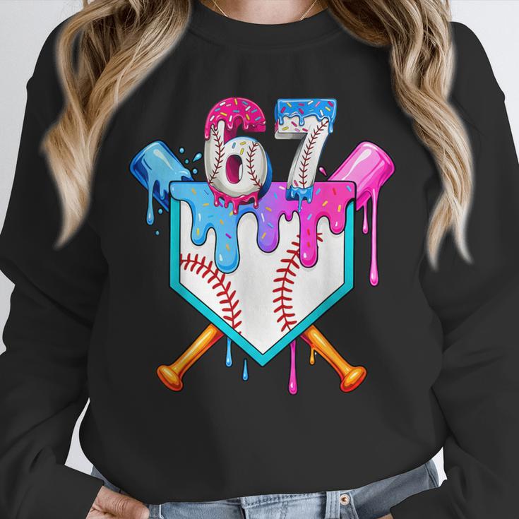Six Seven Baseball Respect The Drip Boys Baseball Unisex Sweatshirt