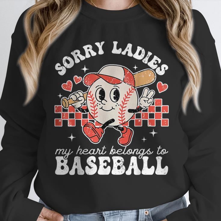 Sorry Ladies My Heart Belongs To Baseball Boy Kids Unisex Sweatshirt Sorry Ladies My Heart Belongs To Baseball Boy Kids Unisex Sweatshirt
