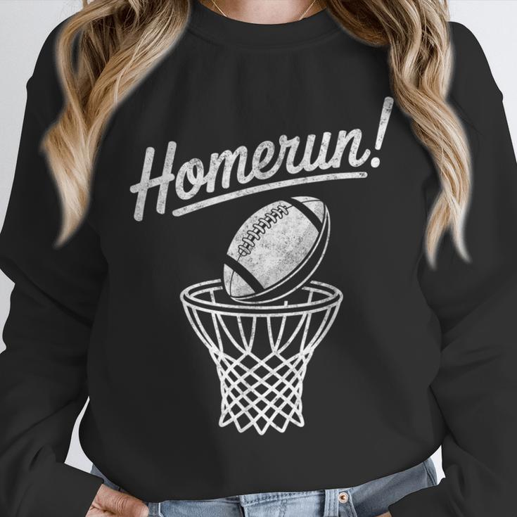 Sports Homerun Football Basketball Baseball Joke Tee Unisex Sweatshirt Sports Homerun Football Basketball Baseball Joke Tee Unisex Sweatshirt