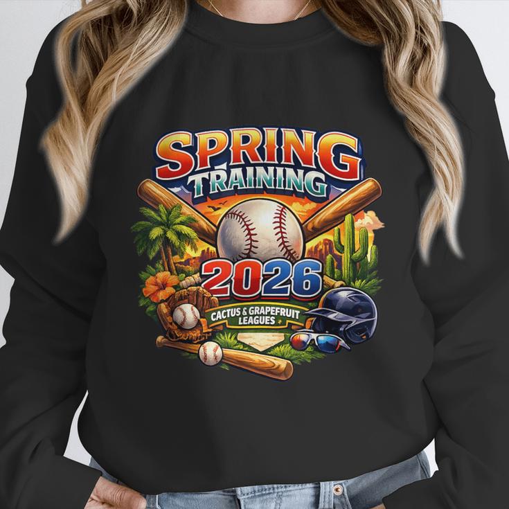 Spring Training 2026 Baseball Fan Retro Palm Cactus Unisex Sweatshirt Spring Training 2026 Baseball Fan Retro Palm Cactus Unisex Sweatshirt