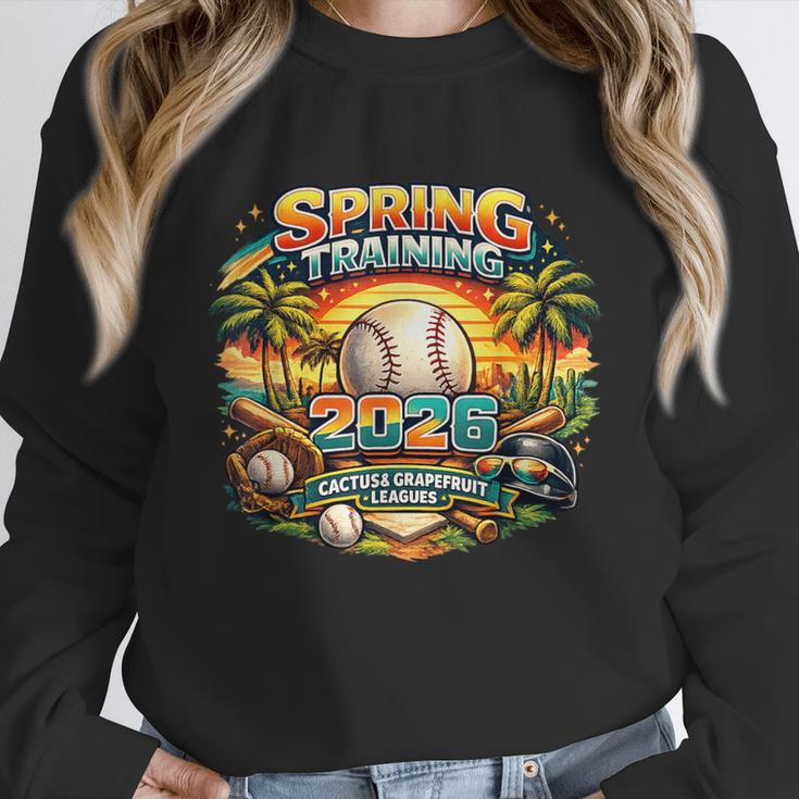 Spring Training 2026 Retro Baseball Palm Cactus Unisex Sweatshirt Spring Training 2026 Retro Baseball Palm Cactus Unisex Sweatshirt