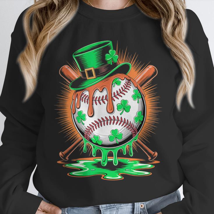 St Patrick Day Baseball Drip Ice Cream Kids Boys Men Unisex Sweatshirt St Patrick Day Baseball Drip Ice Cream Kids Boys Men Unisex Sweatshirt