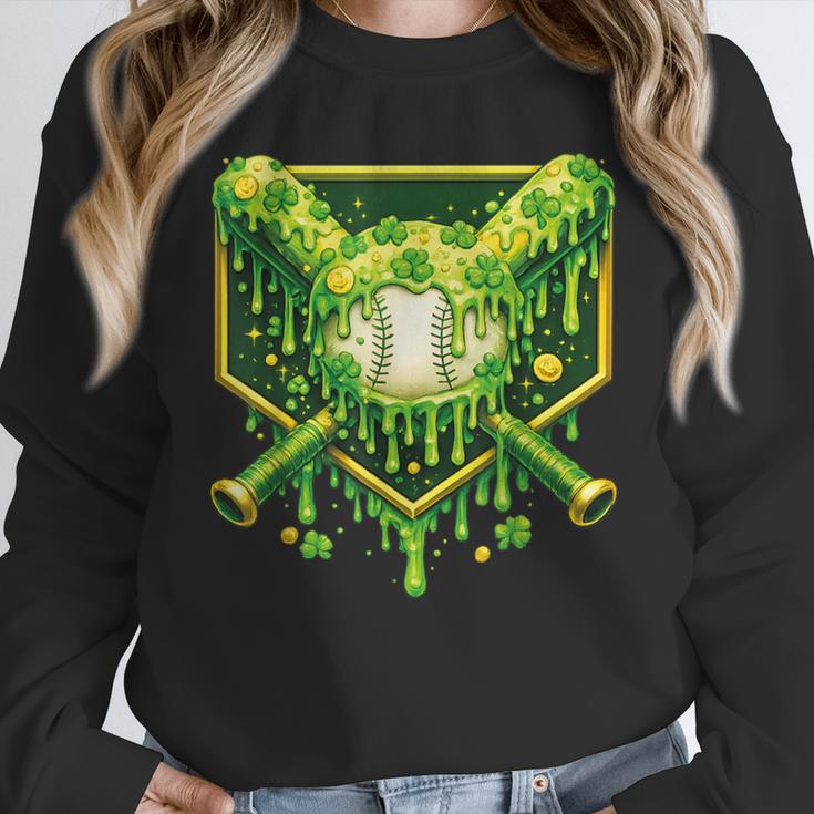 St Patrick's Day Baseball Boys Ice Cream Drip Youth Kids Unisex Sweatshirt St Patrick's Day Baseball Boys Ice Cream Drip Youth Kids Unisex Sweatshirt