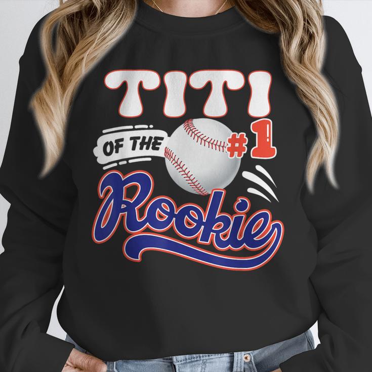 Titi Rookie Of Year 1st Birthday Baseball Theme Matching Unisex Sweatshirt Titi Rookie Of Year 1st Birthday Baseball Theme Matching Unisex Sweatshirt