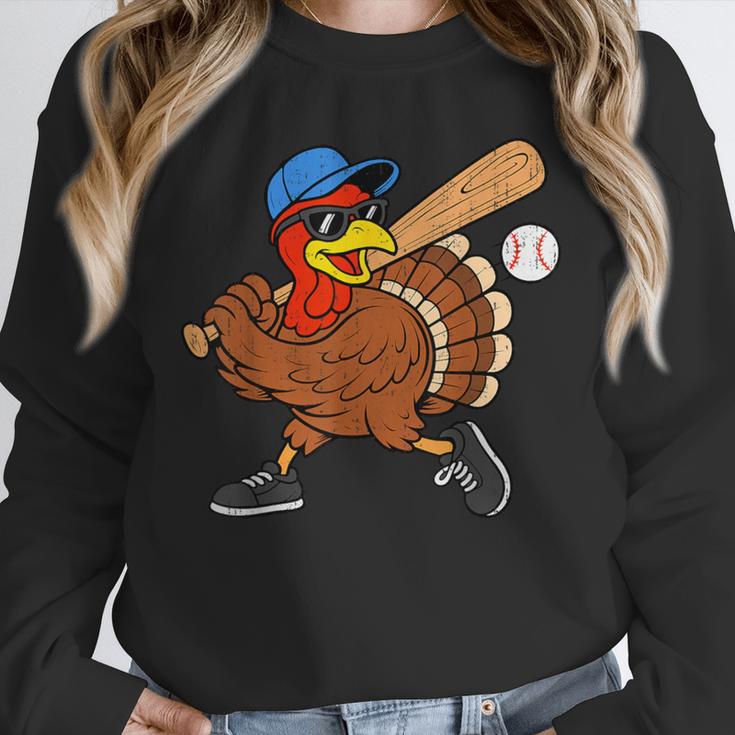 Turkey Baseball Thanksgiving Sports Humor Men Boy Kids Unisex Sweatshirt Turkey Baseball Thanksgiving Sports Humor Men Boy Kids Unisex Sweatshirt