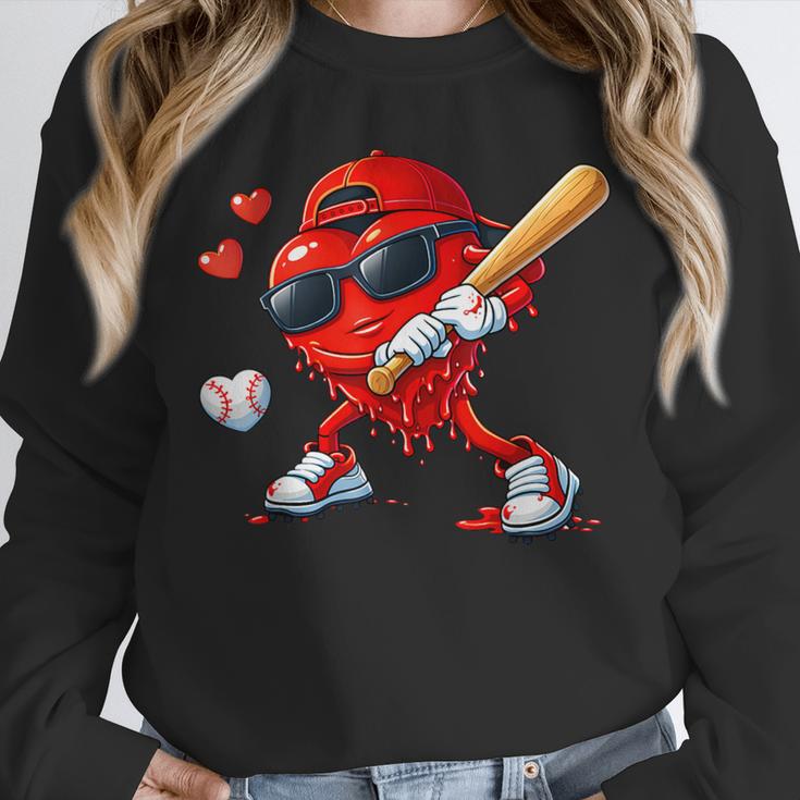 Valentine Baseball Heart Sports Love Valentines Day Boys Unisex Sweatshirt Valentine Baseball Heart Sports Love Valentines Day Boys Unisex Sweatshirt