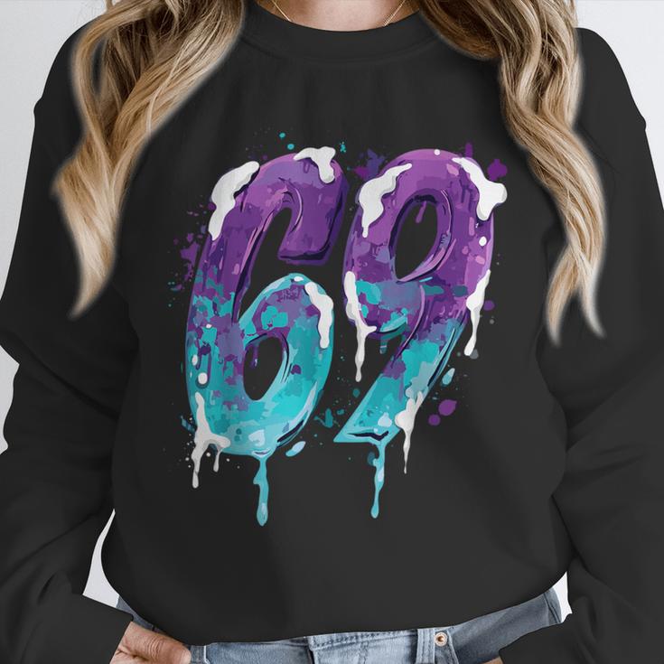 Vintage Baseball 69 Number Unisex Sweatshirt Vintage Baseball 69 Number Unisex Sweatshirt