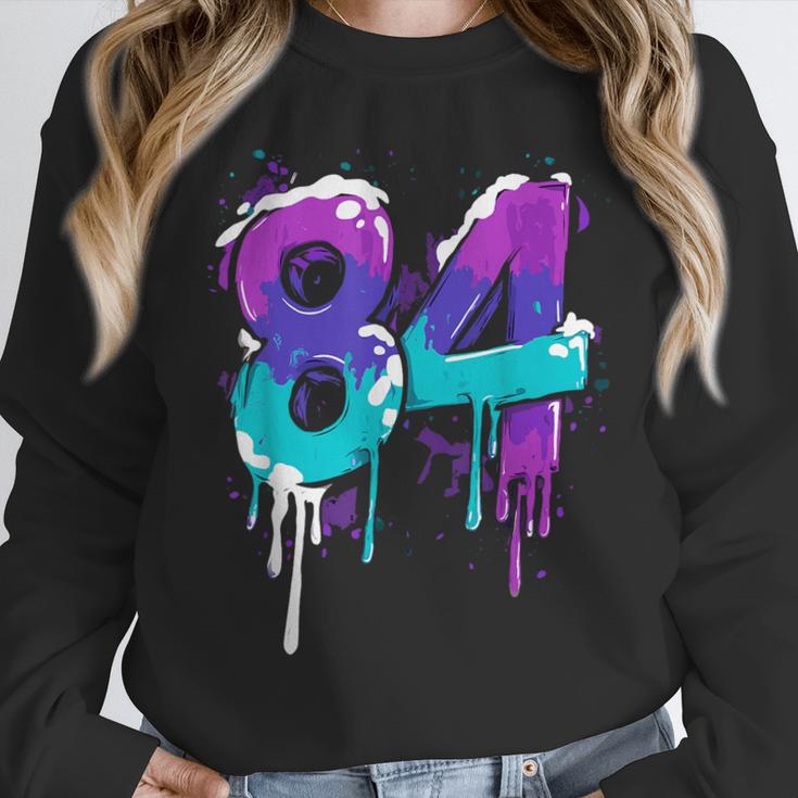 Vintage Baseball 84 Number Unisex Sweatshirt Vintage Baseball 84 Number Unisex Sweatshirt