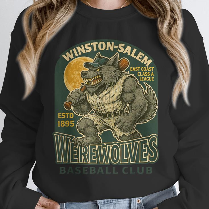 Winston-Salem Werewolves Minor League Baseball Club Unisex Sweatshirt Winston-Salem Werewolves Minor League Baseball Club Unisex Sweatshirt