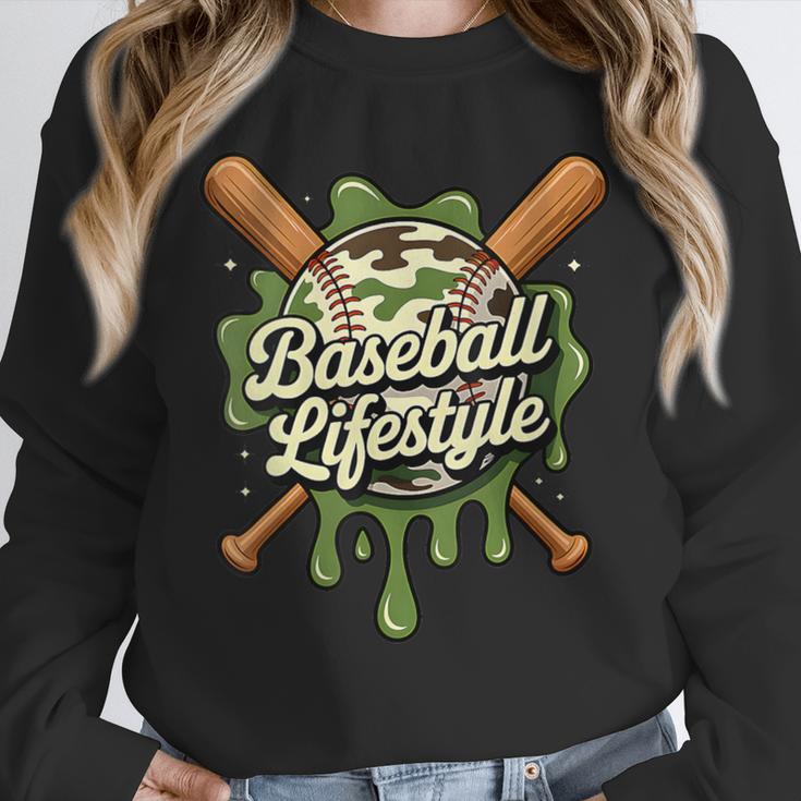 Women's Baseball Life Style 101 Apparel Youth Drip Baseball Boys Kid Unisex Sweatshirt Women's Baseball Life Style 101 Apparel Youth Drip Baseball Boys Kid Unisex Sweatshirt