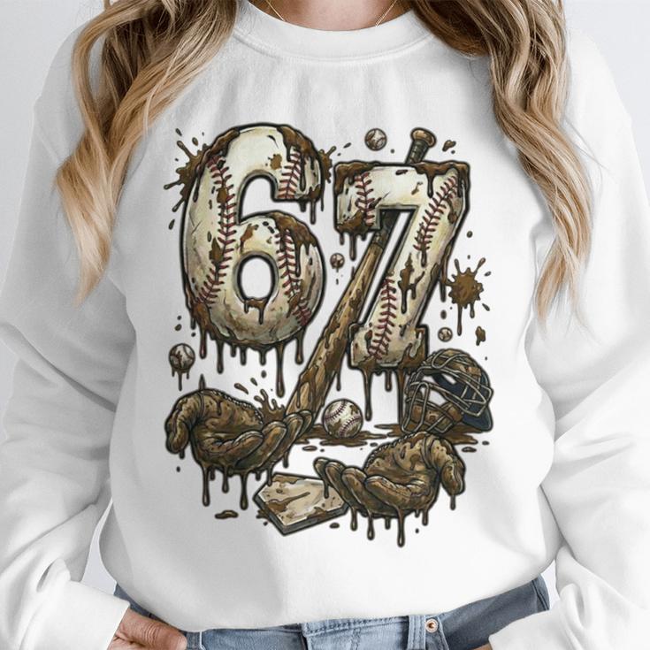 67 Baseball Six Seven Baseball 6 7 Kids Boys Girls Unisex Sweatshirt 67 Baseball Six Seven Baseball 6 7 Kids Boys Girls Unisex Sweatshirt