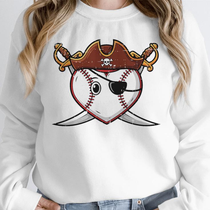 Baseball Heart Pirate Hat Crossed Swords Men Boys Kids Youth Premium Tri-Blend Unisex Sweatshirt Baseball Heart Pirate Hat Crossed Swords Men Boys Kids Youth Premium Tri-Blend Unisex Sweatshirt