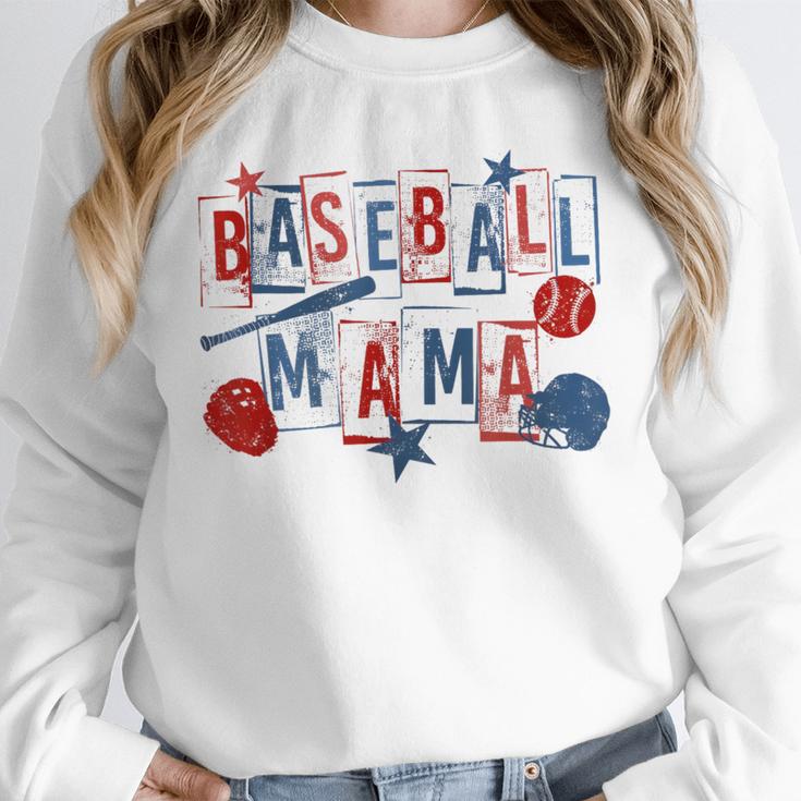 Baseball Mama Mom Mother Vintage Game Day Unisex Sweatshirt Baseball Mama Mom Mother Vintage Game Day Unisex Sweatshirt