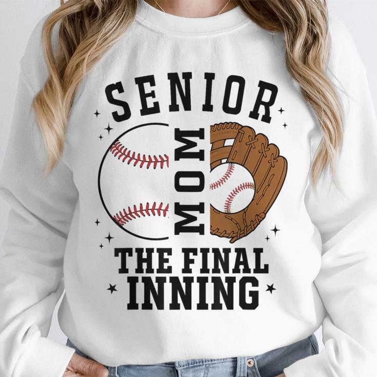 Baseball Senior Mom 2026 The Final Inning Unisex Sweatshirt