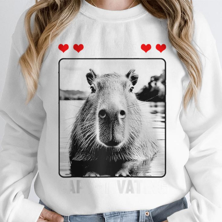 Capybara Love Valentines Day Cute Animal Hearts Raglan Baseball Tee Unisex Sweatshirt Capybara Love Valentines Day Cute Animal Hearts Raglan Baseball Tee Unisex Sweatshirt
