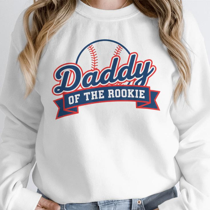 Dad Daddy Of The Rookie Baseball Unisex Sweatshirt Dad Daddy Of The Rookie Baseball Unisex Sweatshirt