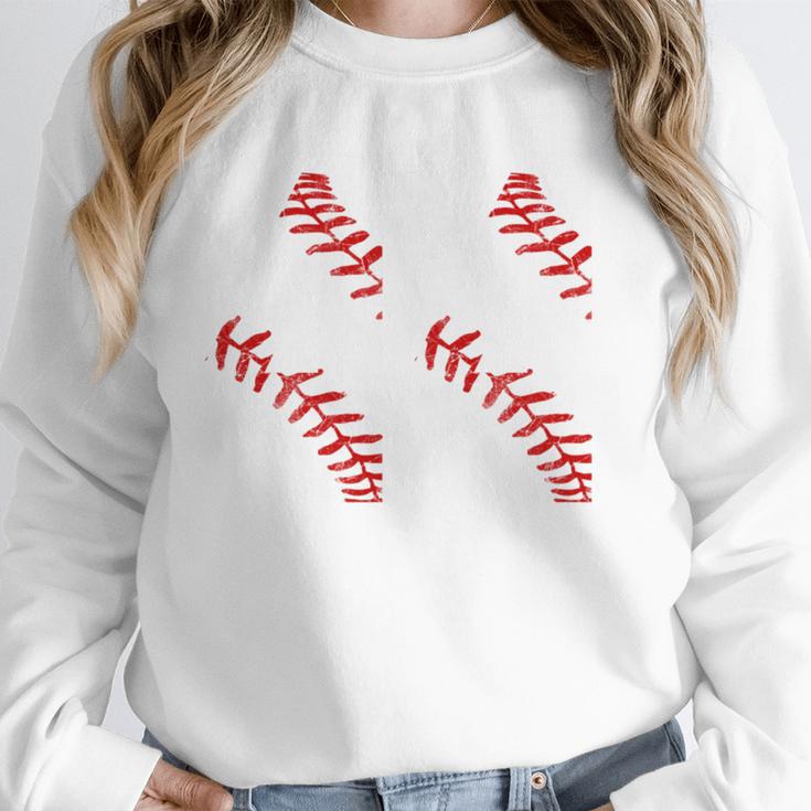 Distressed Baseball Number 44 Jersey Uniform Player Fan Unisex Sweatshirt