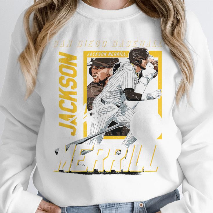 Jackson Merrill San Diego MLB Baseball Player MLBJME203M Unisex Sweatshirt Jackson Merrill San Diego MLB Baseball Player MLBJME203M Unisex Sweatshirt