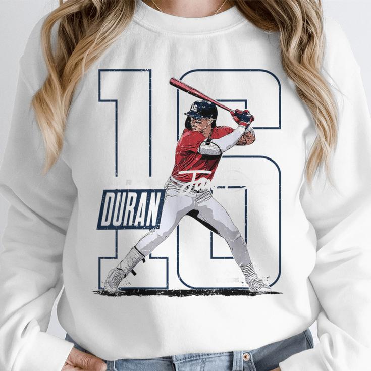 Jarren Duran Boston MLB Baseball Players MLBJDU202M Unisex Sweatshirt