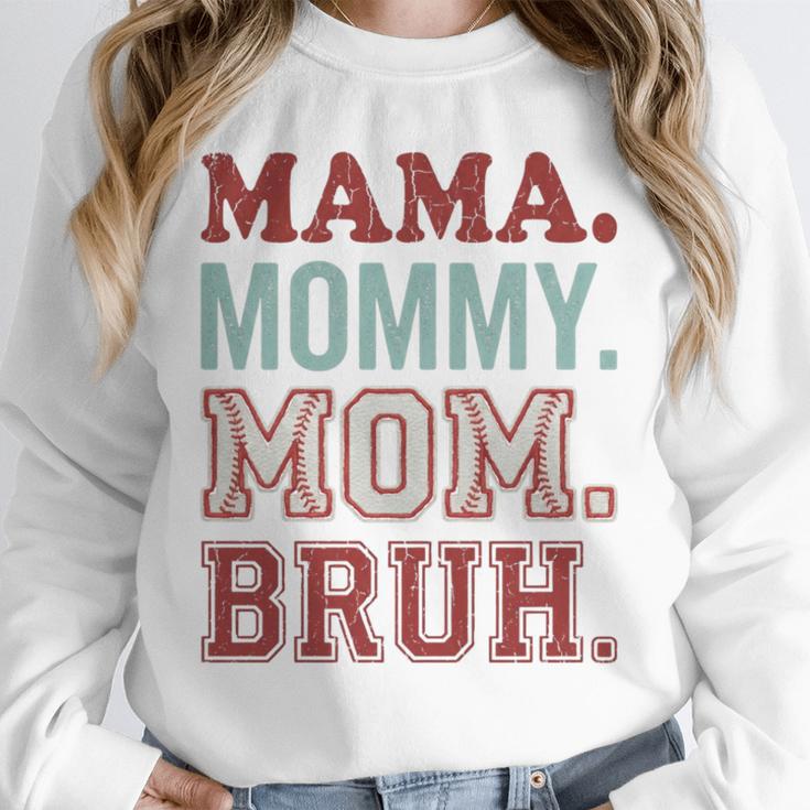 Mama Mommy Mom Bruh Baseball Mom Life Unisex Sweatshirt Mama Mommy Mom Bruh Baseball Mom Life Unisex Sweatshirt