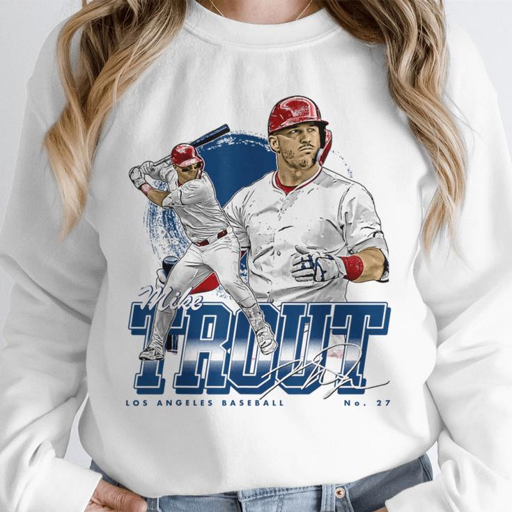 Mike Trout Los Angeles A MLB Baseball Players MLBMTR302N Unisex Sweatshirt