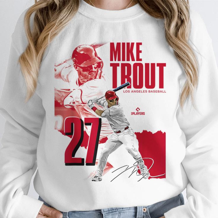 Mike Trout Los Angeles A MLB Baseball Players MLBMTR304N Unisex Sweatshirt