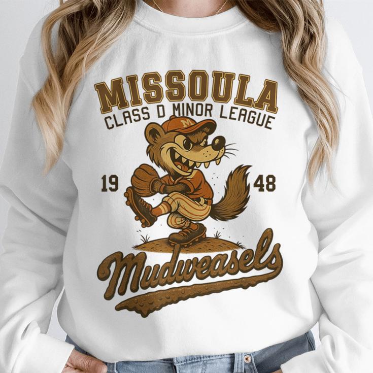 Missoula Mudweasels Retro Minor League Baseball Unisex Sweatshirt Missoula Mudweasels Retro Minor League Baseball Unisex Sweatshirt