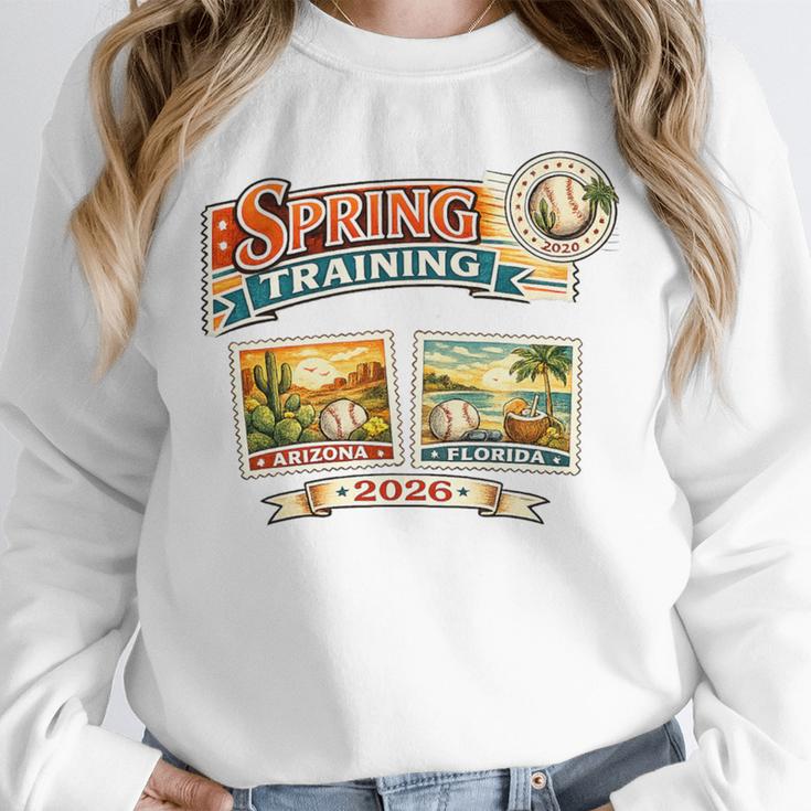 Spring Training 2026 Retro Postcard Baseball Premium Tri-Blend Unisex Sweatshirt Spring Training 2026 Retro Postcard Baseball Premium Tri-Blend Unisex Sweatshirt