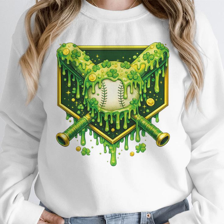 St Patrick's Day Baseball Boys Ice Cream Drip Youth Kids Premium Tri-Blend Unisex Sweatshirt St Patrick's Day Baseball Boys Ice Cream Drip Youth Kids Premium Tri-Blend Unisex Sweatshirt