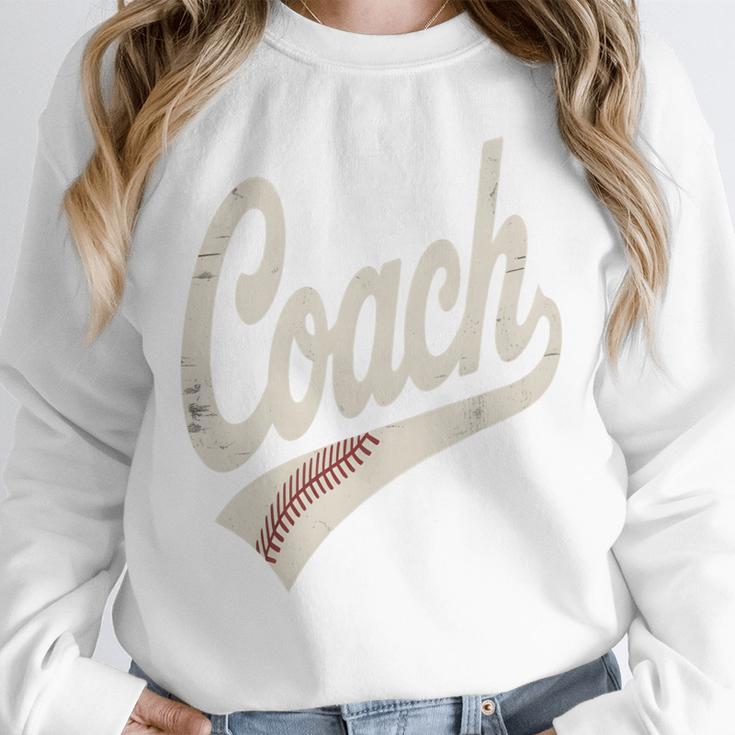 Vintage Baseball Coach Unisex Sweatshirt
