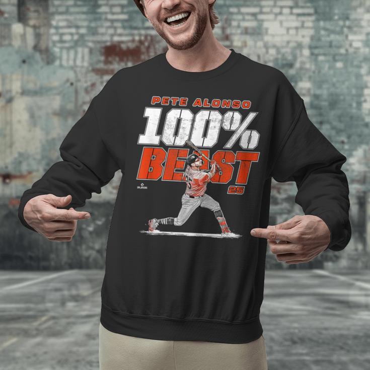 100 Beast Pete Alonso Baltimore Baseball MLBPA Unisex Sweatshirt 100 Beast Pete Alonso Baltimore Baseball MLBPA Unisex Sweatshirt