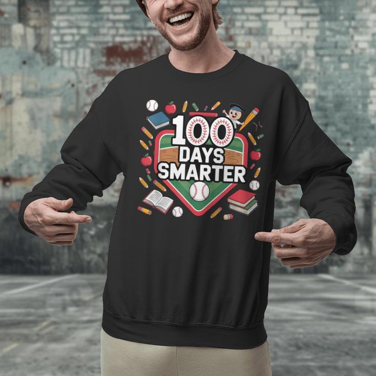 100 Day Baseball School Sports Kids Unisex Sweatshirt 100 Day Baseball School Sports Kids Unisex Sweatshirt