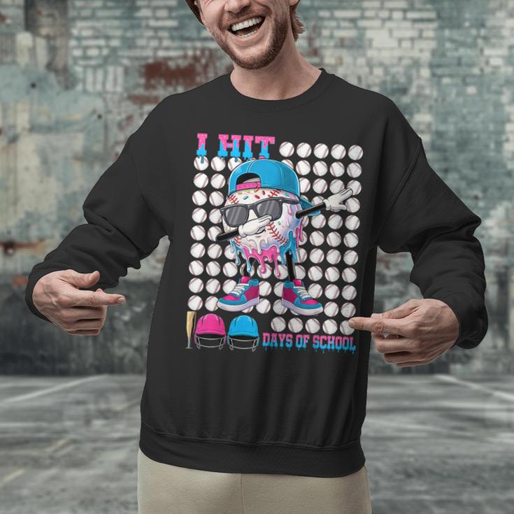 100 Days Of School Baseball Drip Boys Kids 100th Day School Unisex Sweatshirt 100 Days Of School Baseball Drip Boys Kids 100th Day School Unisex Sweatshirt