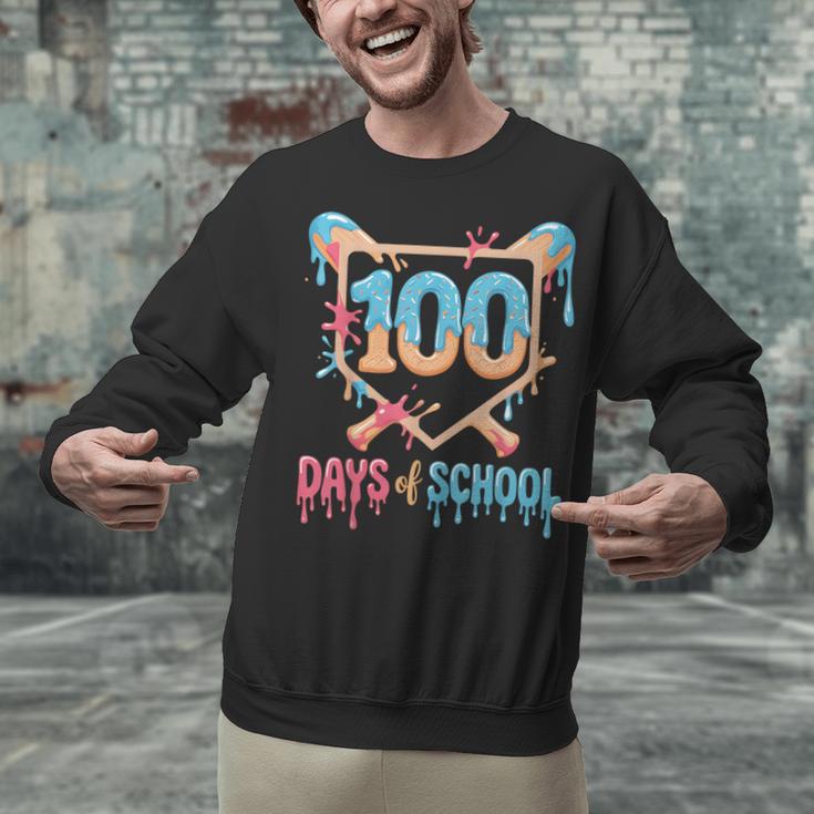 100 Days Of School Baseball Drip 100 Days Of School Unisex Sweatshirt 100 Days Of School Baseball Drip 100 Days Of School Unisex Sweatshirt