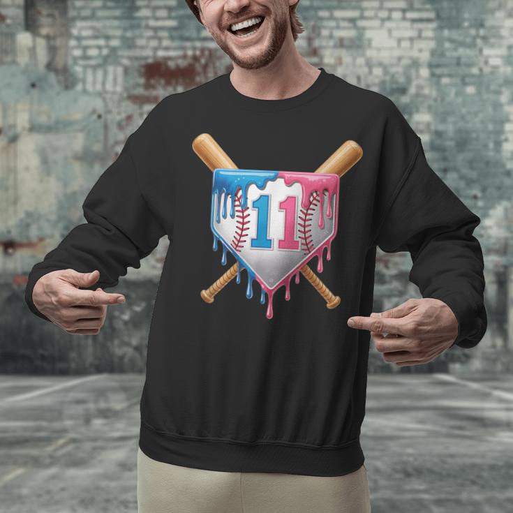 11th Birthday 11yr 2014 Baseball 11 Player 11th Birthday Unisex Sweatshirt