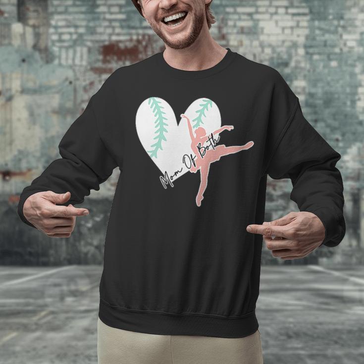 2 Sided Sorry Can't Dance Baseball Bye Mom Of Both Unisex Sweatshirt